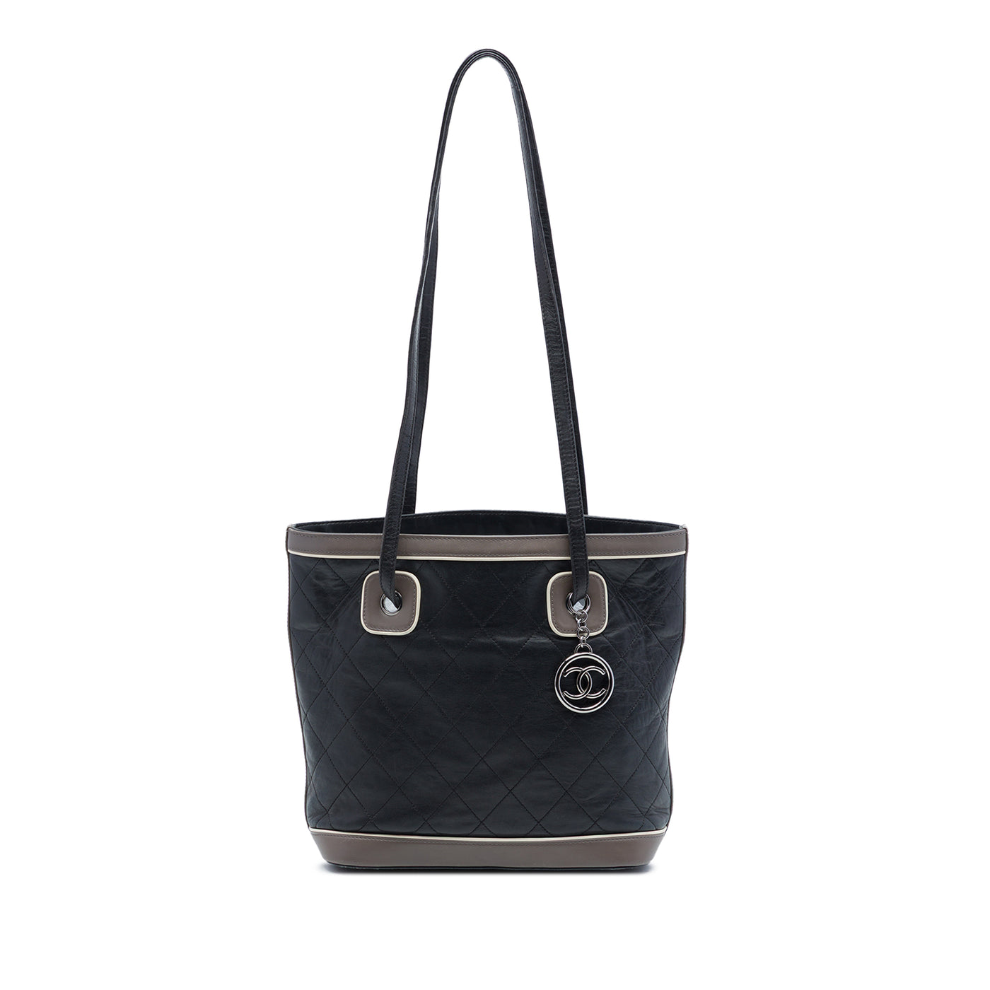 CC Quilted Lambskin Country Club Tote - Image 1