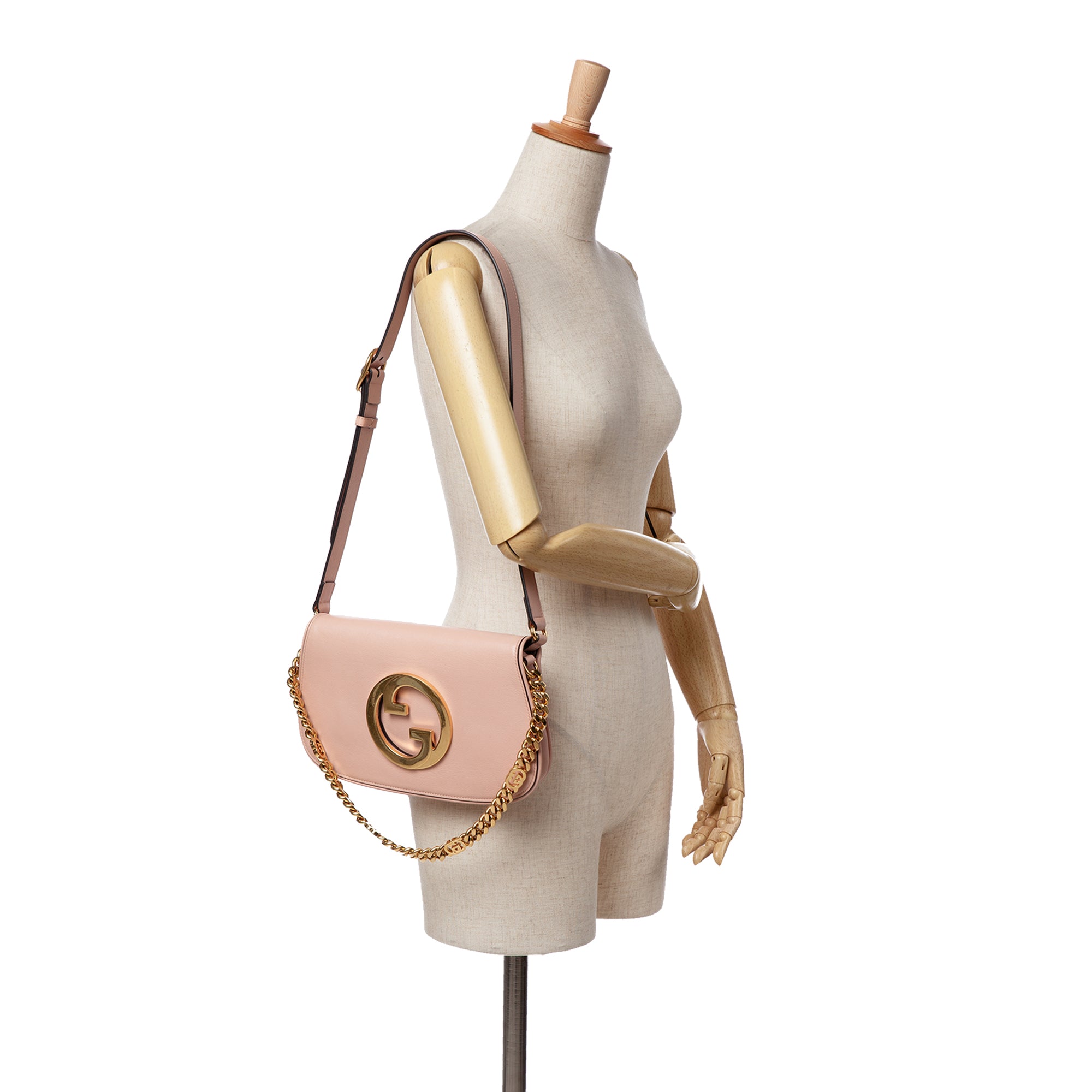 Calfskin Blondie Chain Satchel - Image 11