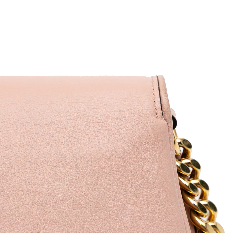 Calfskin Blondie Chain Satchel - Image 9
