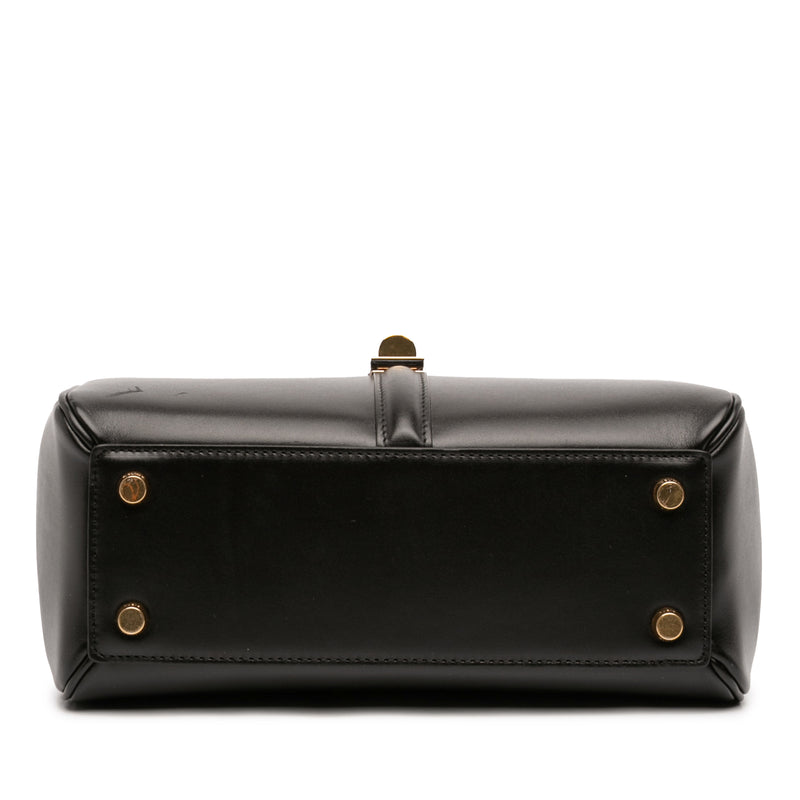 Small Leather 16 Satchel - Image 3