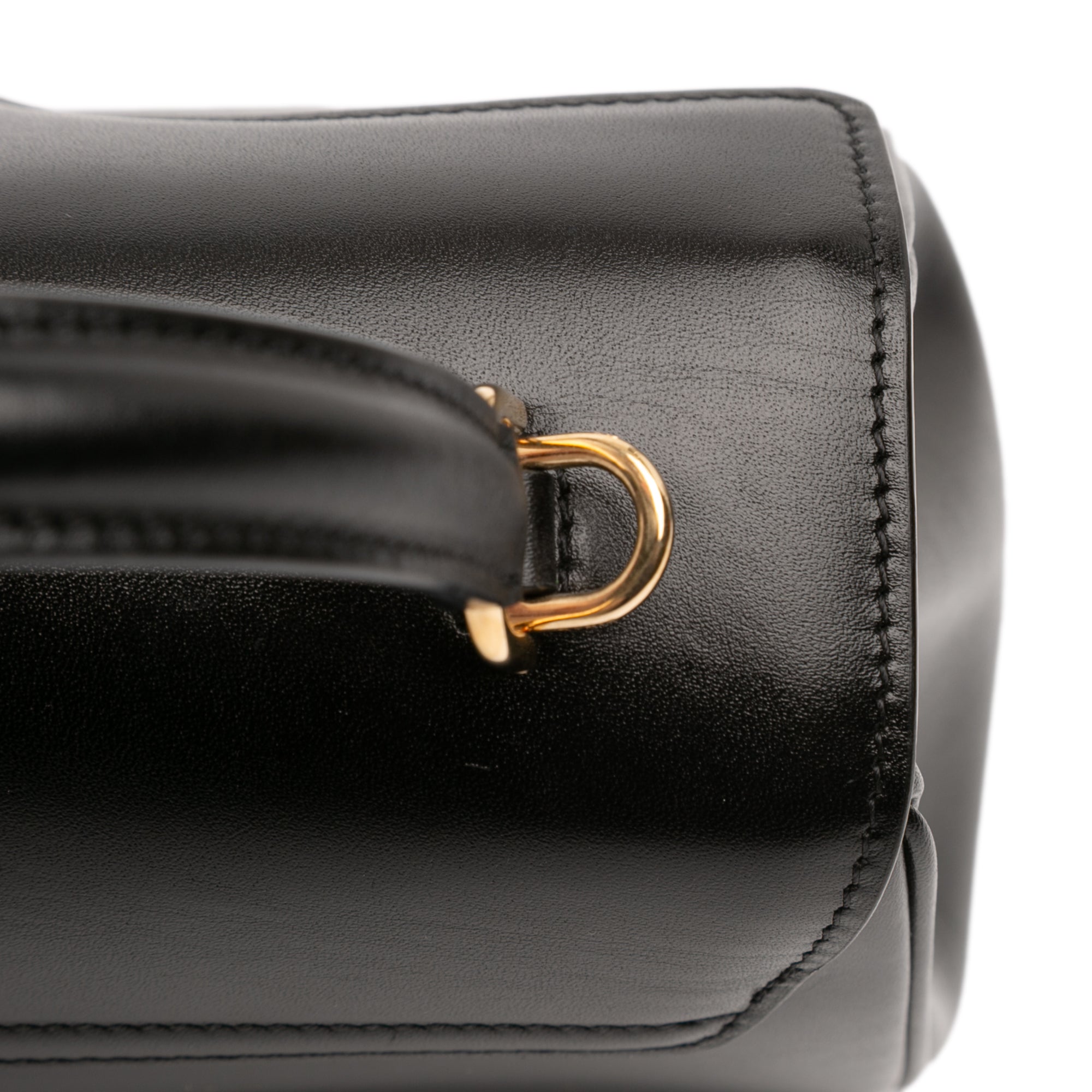 Small Leather 16 Satchel - Image 8