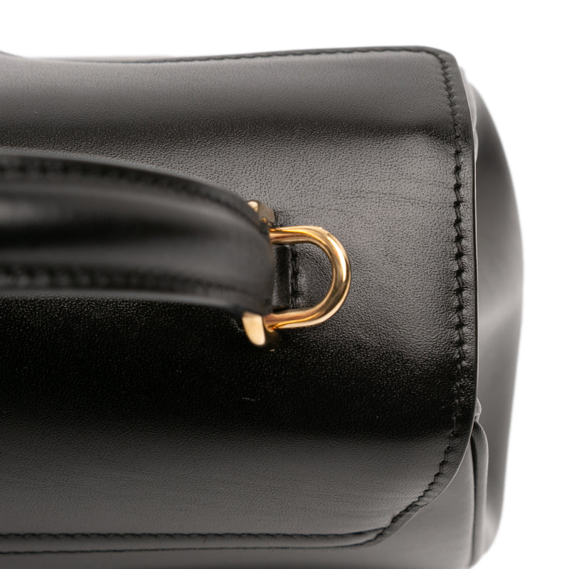 Small Leather 16 Satchel - Image 8