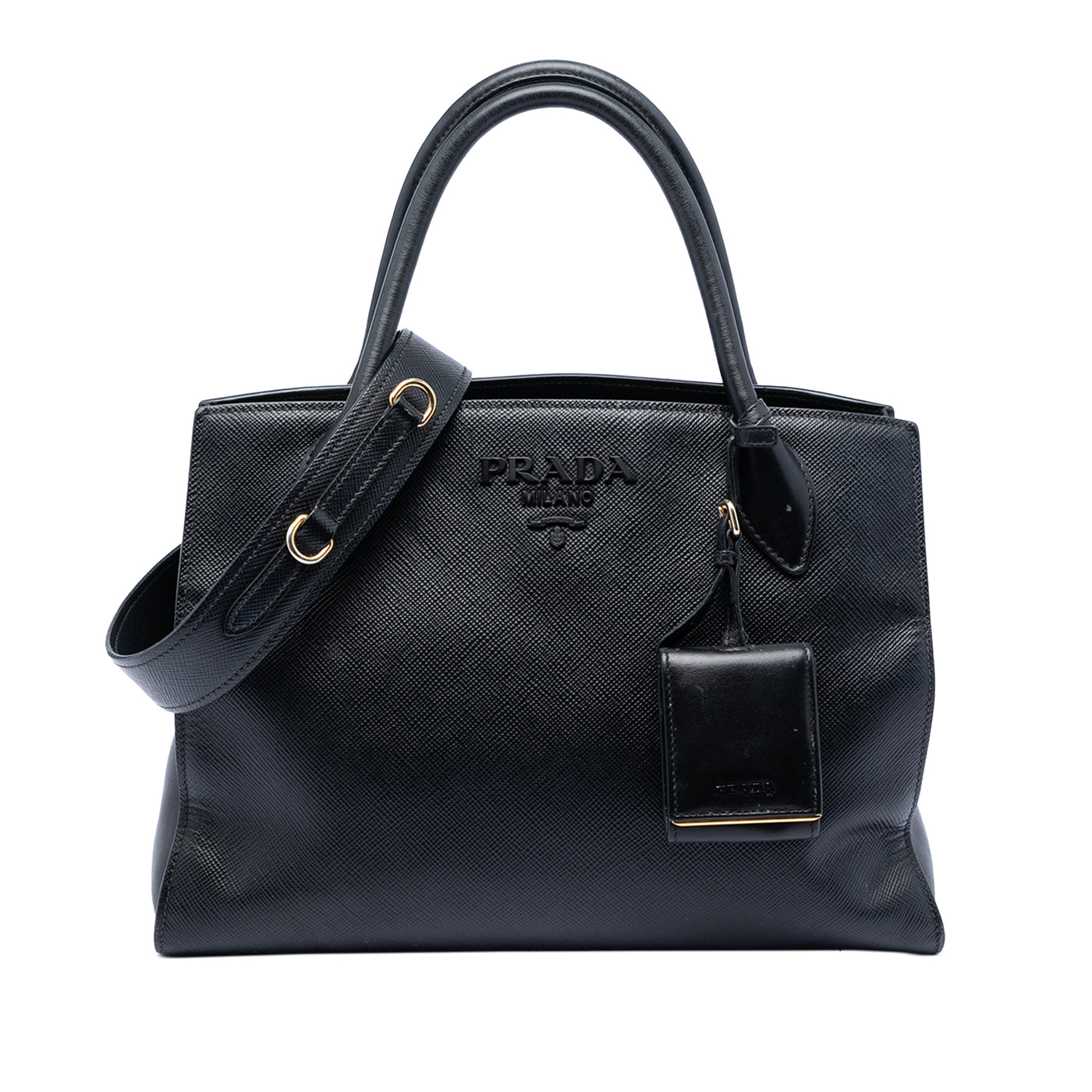 Saffiano Cuir Monochrome Satchel - Image 1