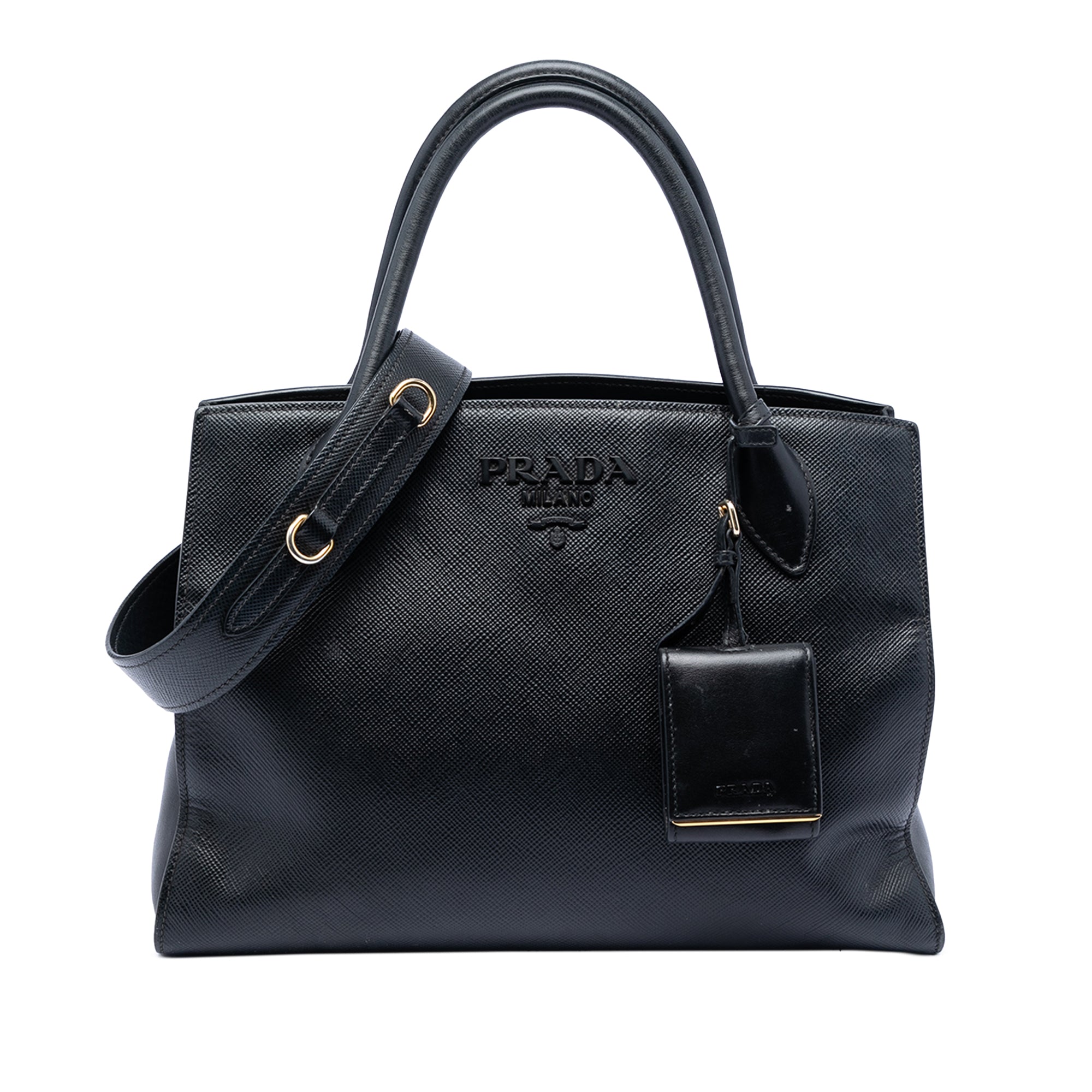 Saffiano Cuir Monochrome Satchel - Image 1