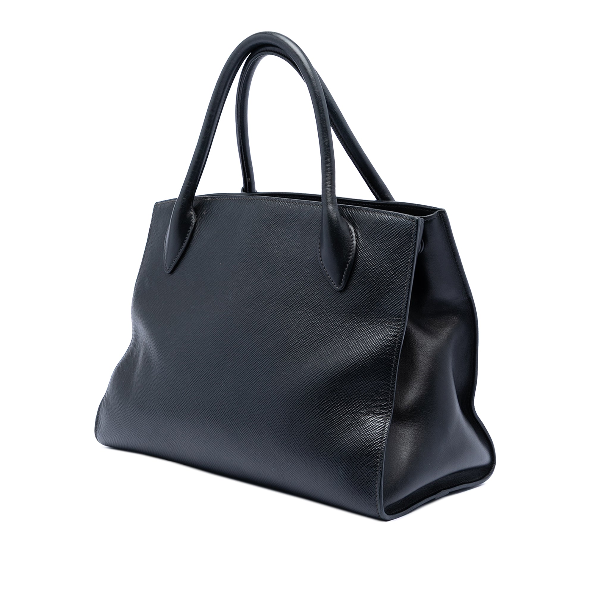 Saffiano Cuir Monochrome Satchel - Image 2