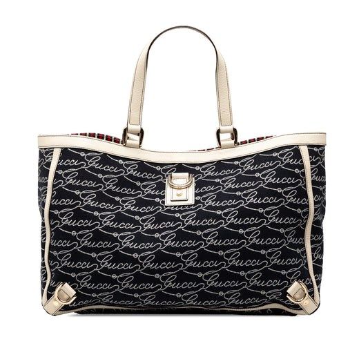 85th Anniversary Canvas Logo Abbey D Ring Tote - Image 1