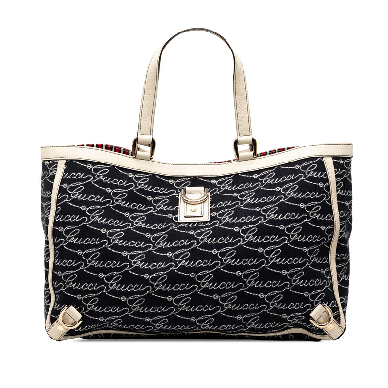 85th Anniversary Canvas Logo Abbey D Ring Tote