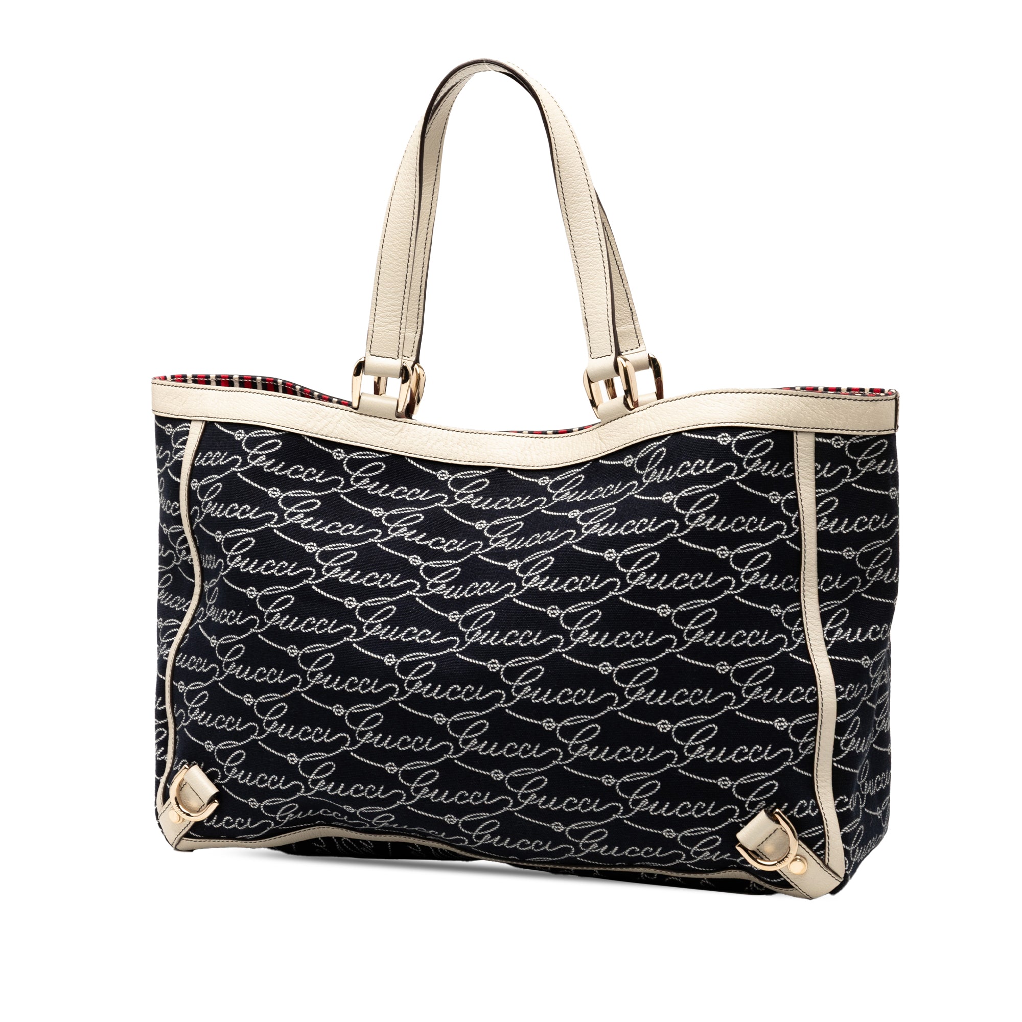 85th Anniversary Canvas Logo Abbey D Ring Tote - Image 2