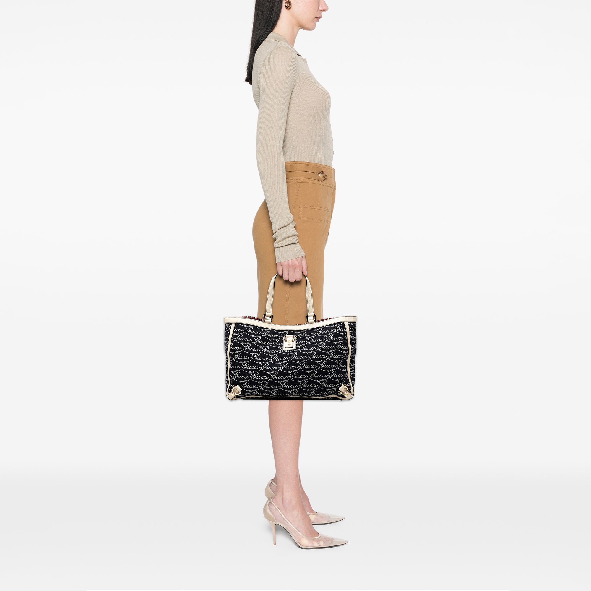 85th Anniversary Canvas Logo Abbey D Ring Tote - Image 7