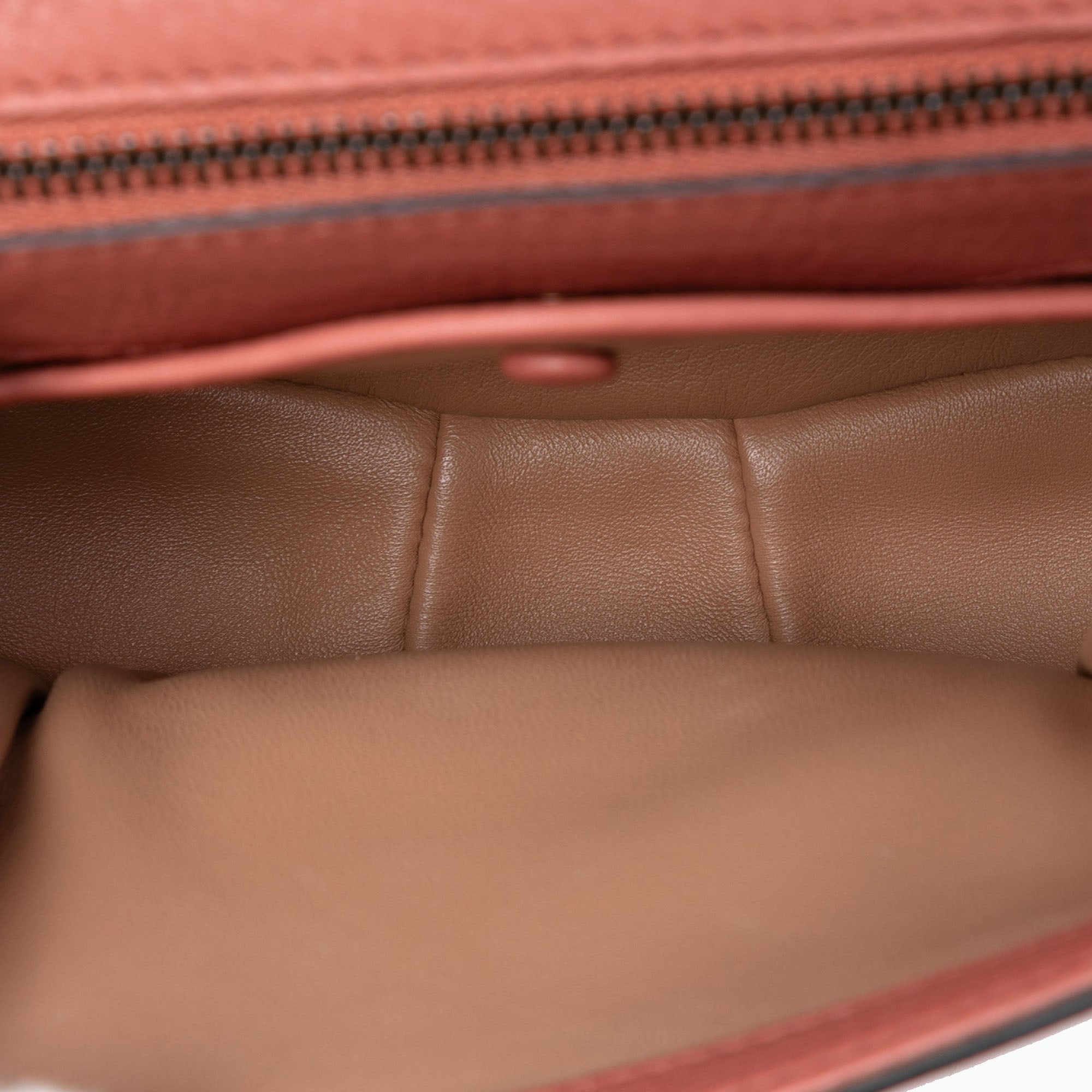 Small Leather Bamboo Nouveau Fringe Crossbody - Image 4