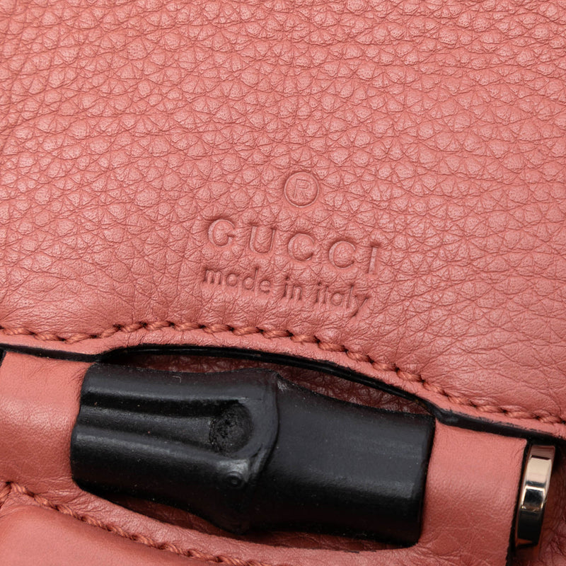 Small Leather Bamboo Nouveau Fringe Crossbody - Image 6