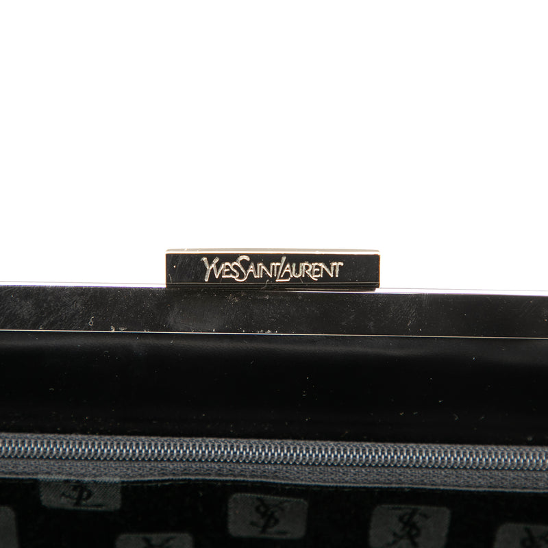 Leather Top Handle Frame Bag - Image 5