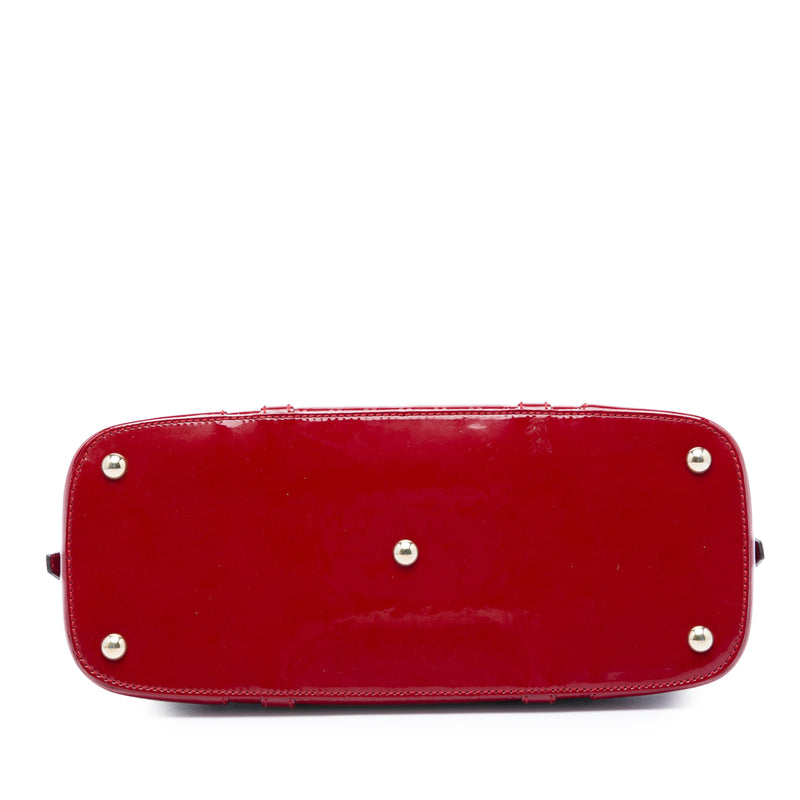 Small Microguccissima Patent Nice Dome Satchel - Image 3