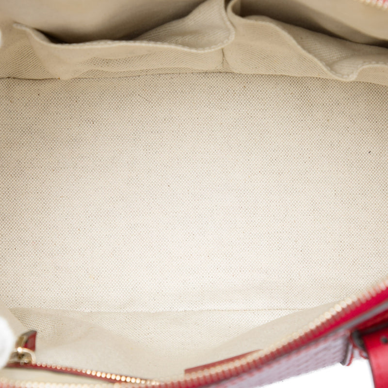 Small Microguccissima Patent Nice Dome Satchel - Image 4