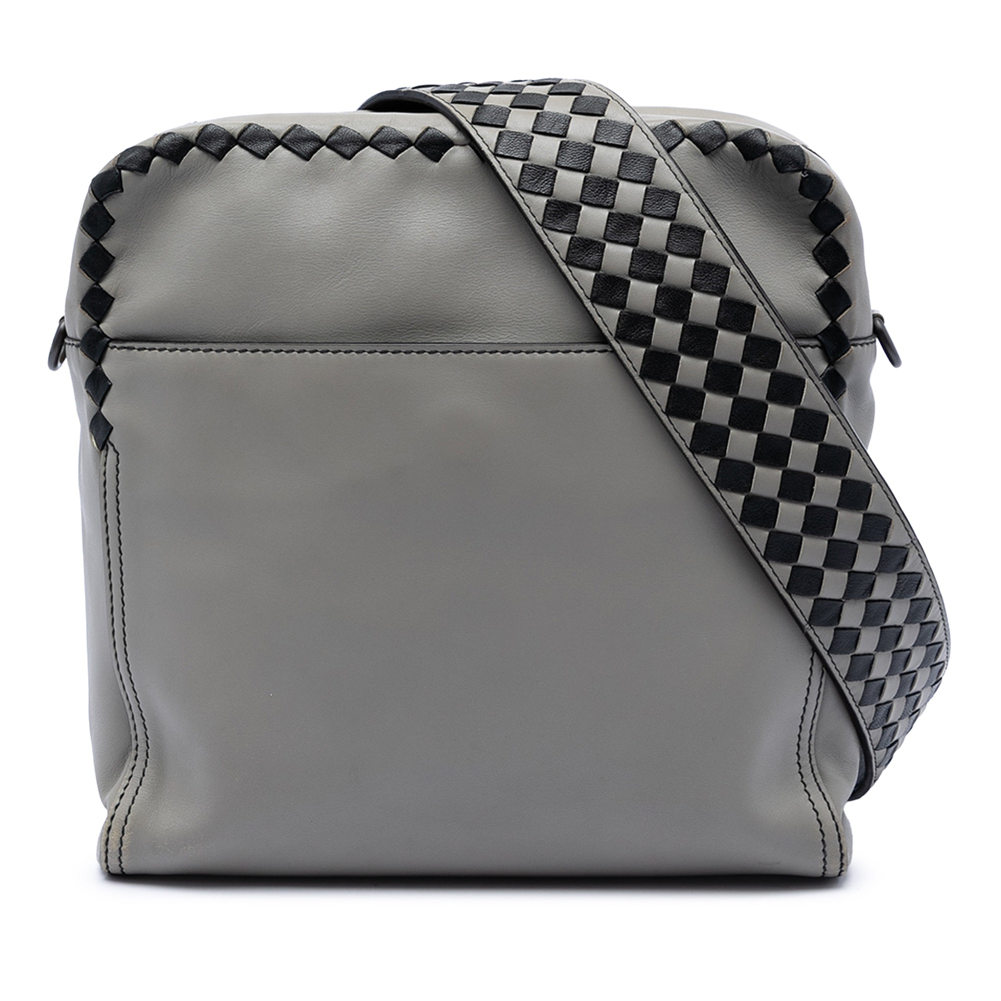 Intrecciato Trimmed Nappa Crossbody - Image 1