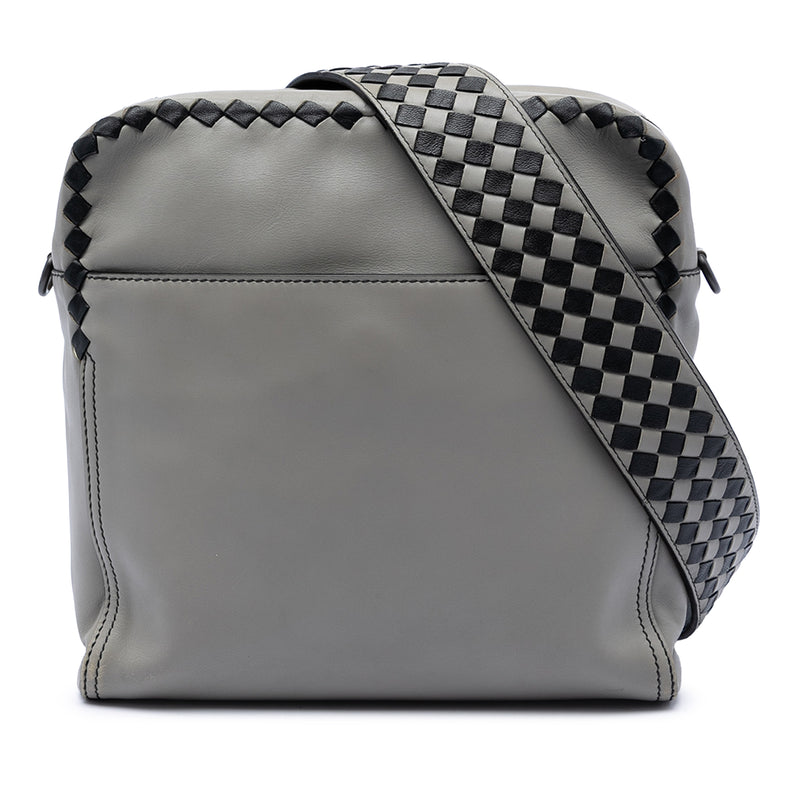 Intrecciato Trimmed Nappa Crossbody
