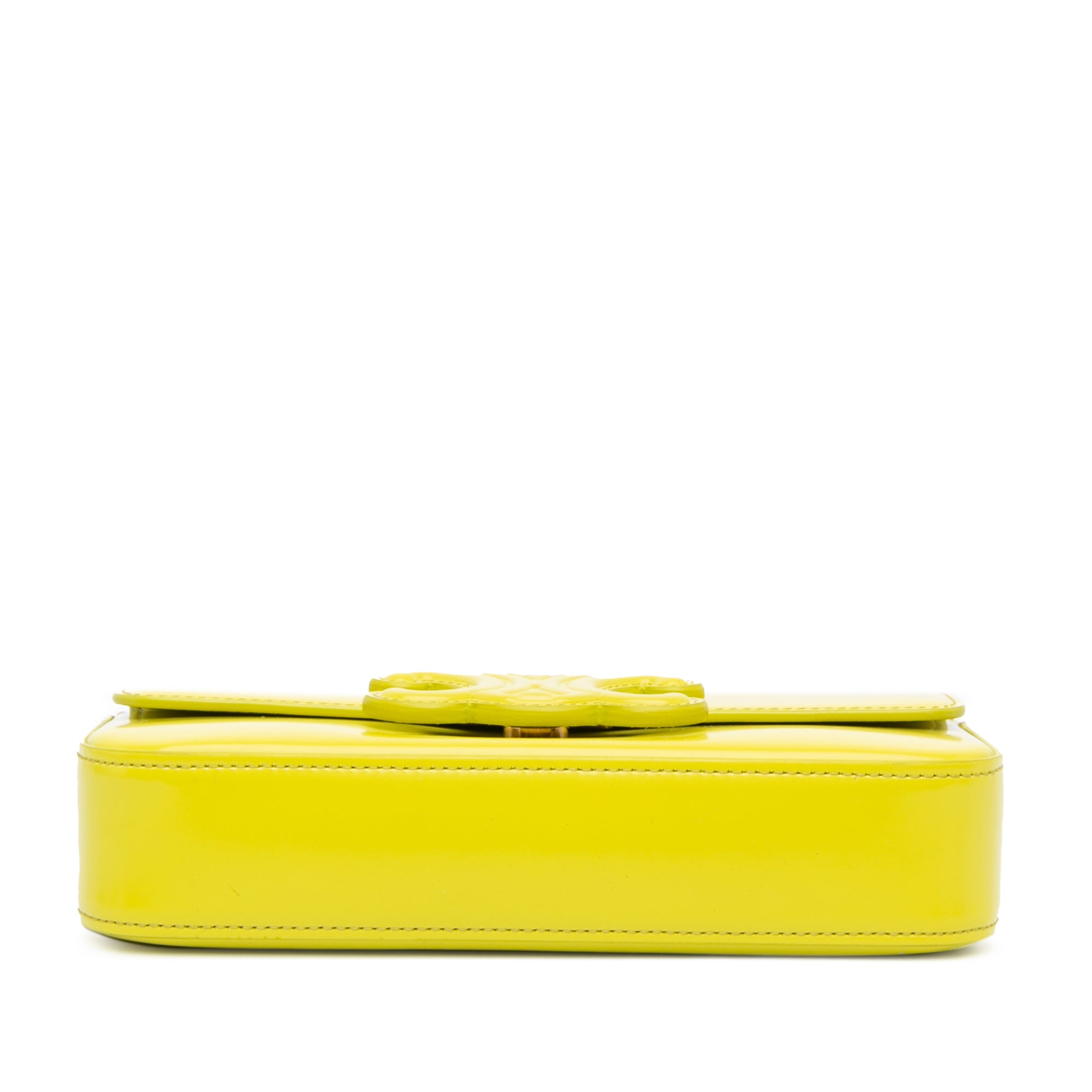 Calfskin Cuir Triomphe Chain Shoulder Bag - Image 3