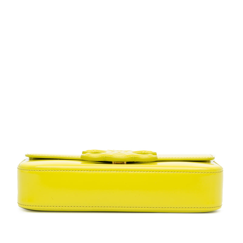 Calfskin Cuir Triomphe Chain Shoulder Bag - Image 3