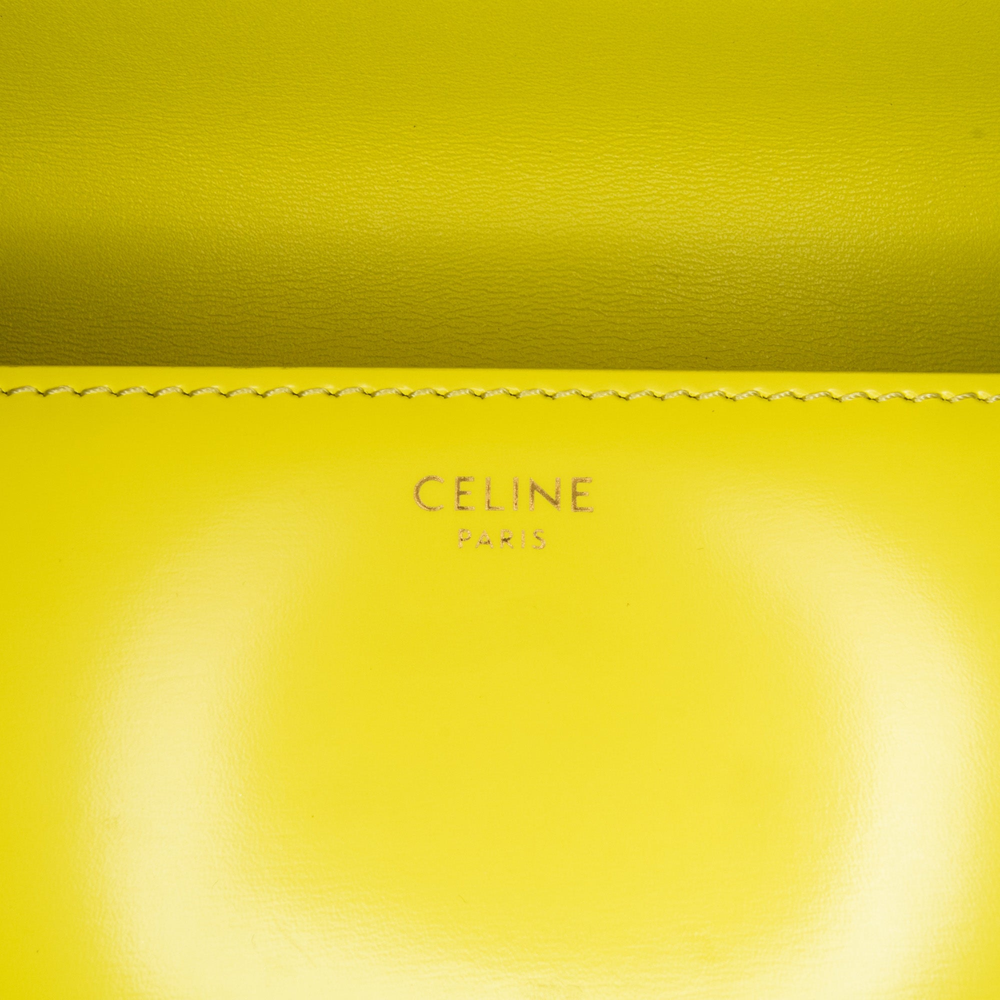 Calfskin Cuir Triomphe Chain Shoulder Bag - Image 5