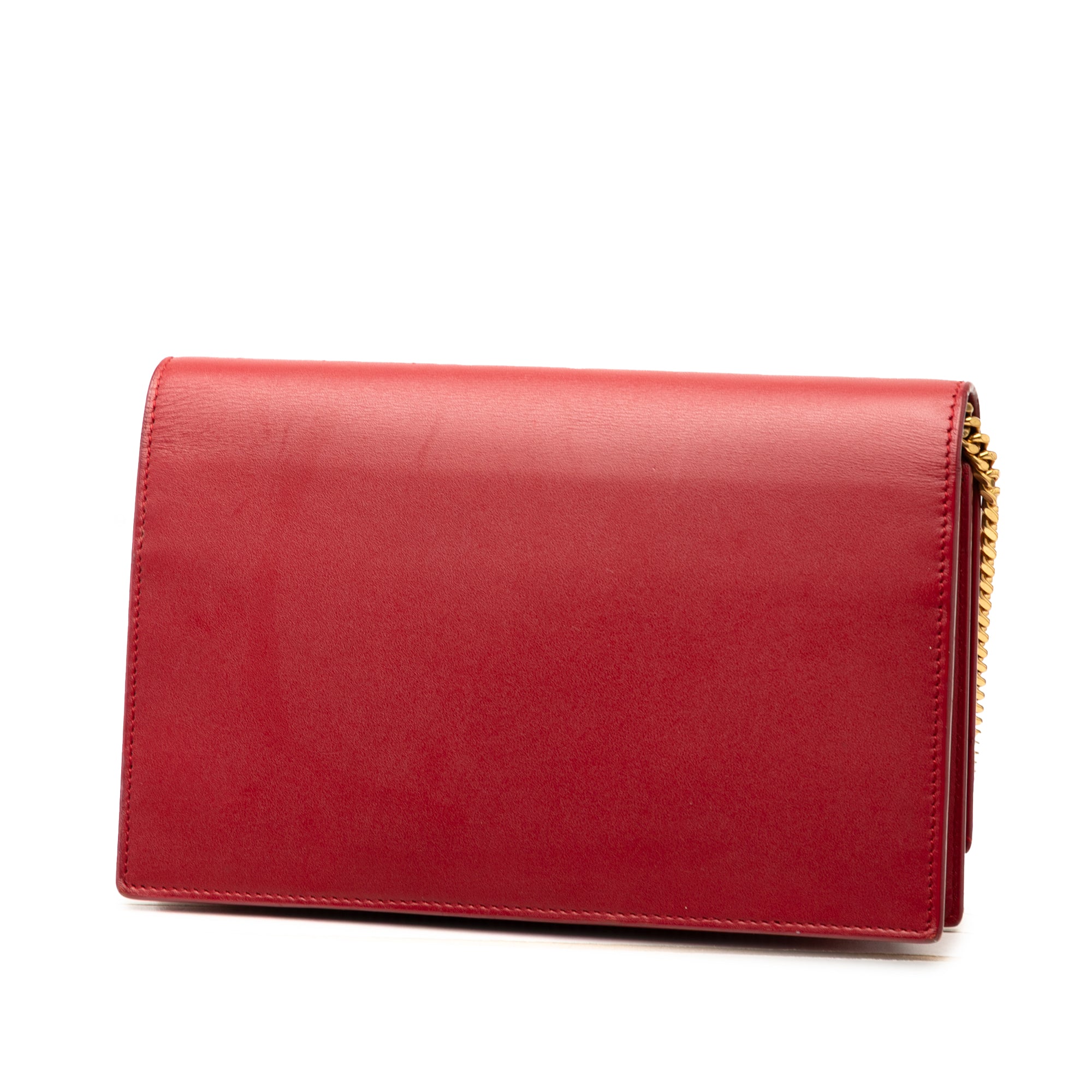 Smooth Calfskin Monogram Kate Tassel Wallet on Chain - Image 2