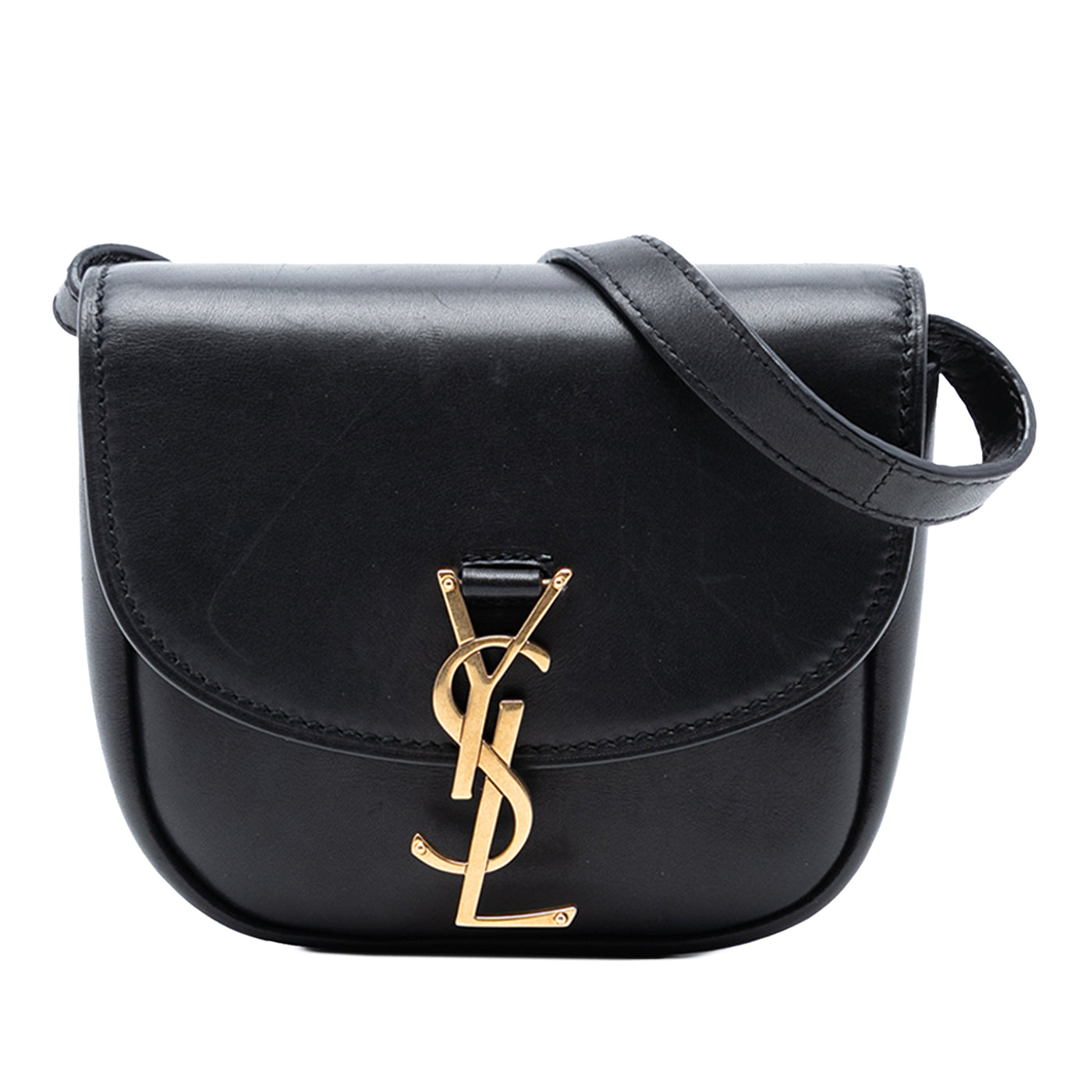 Small Leather Monogram Kaia Crossbody - Image 1