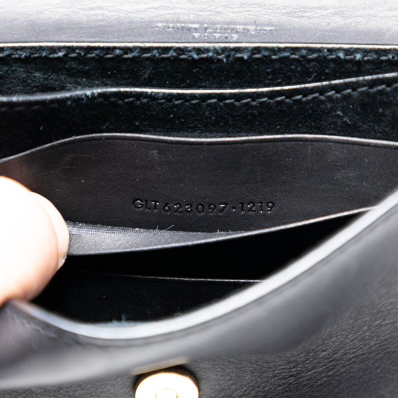 Small Leather Monogram Kaia Crossbody - Image 6