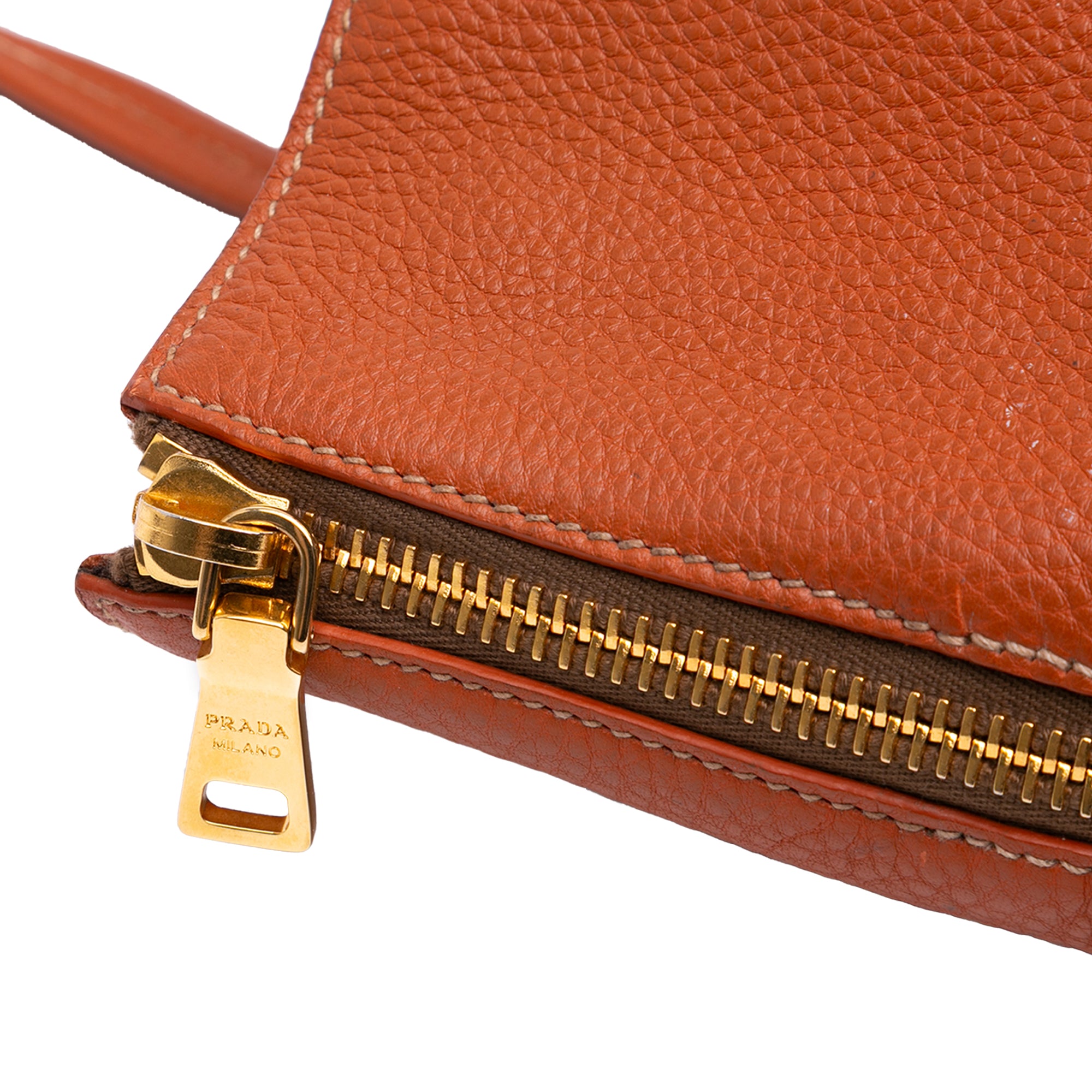 Vitello Daino Side Zip Shopper Tote - Image 10