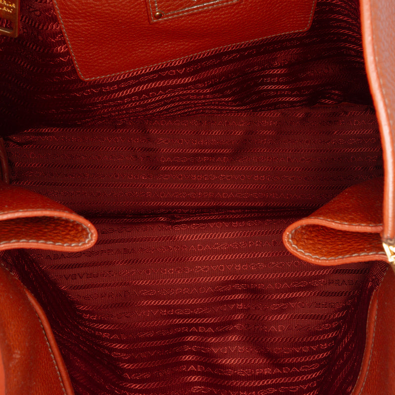 Vitello Daino Side Zip Shopper Tote - Image 4