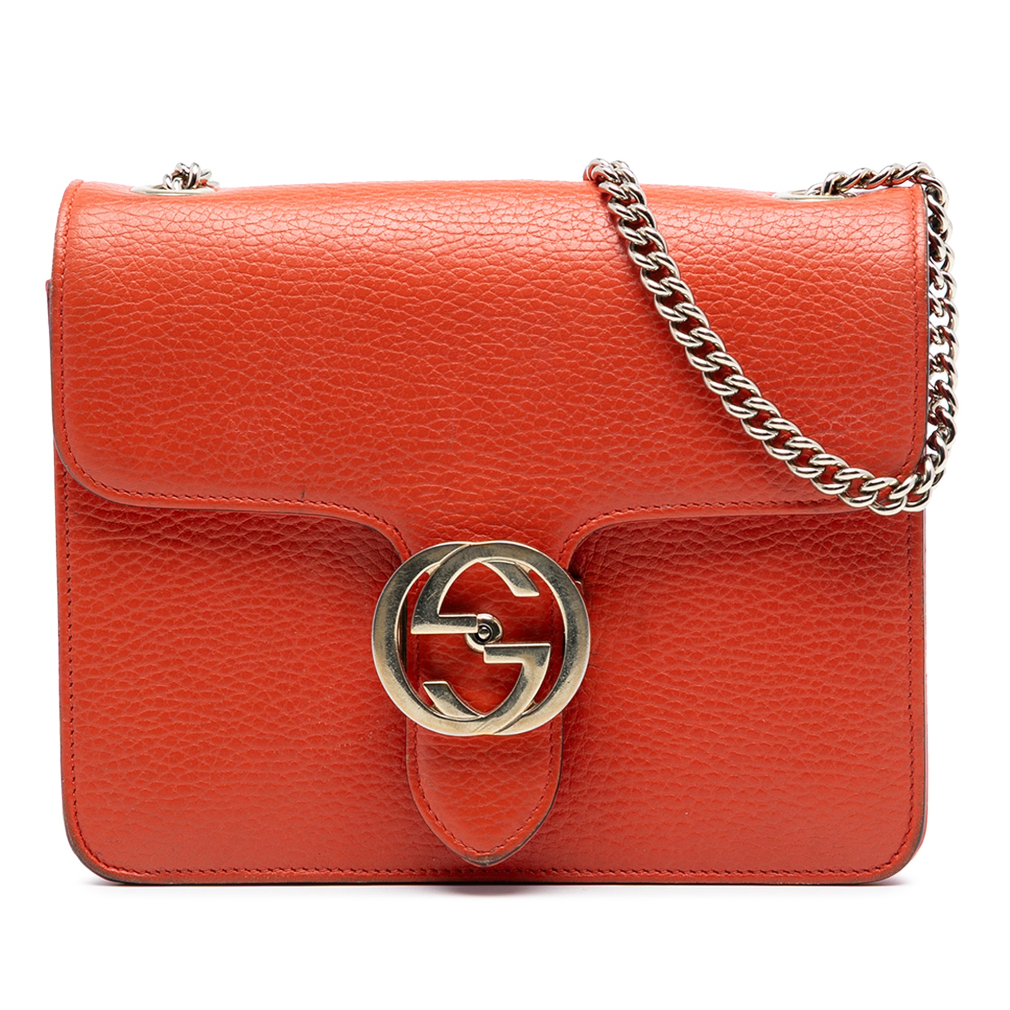 Small Dollar Calfskin Interlocking G Crossbody - Image 1