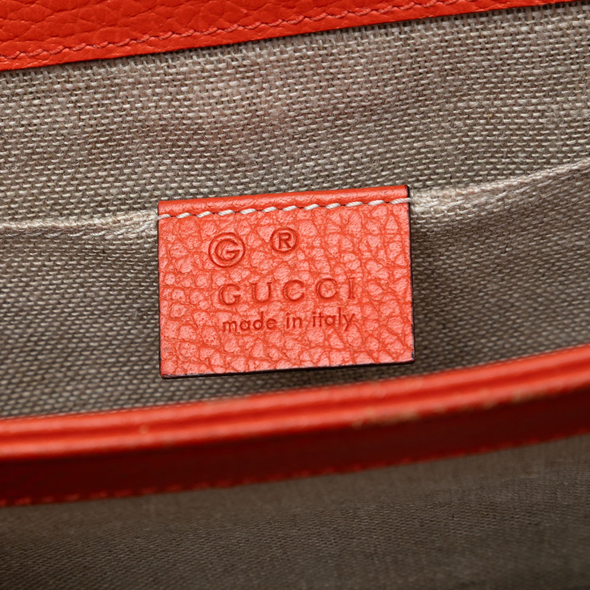 Small Dollar Calfskin Interlocking G Crossbody - Image 5