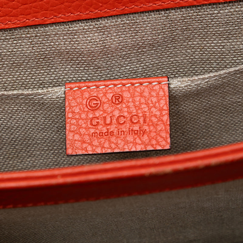 Small Dollar Calfskin Interlocking G Crossbody - Image 5
