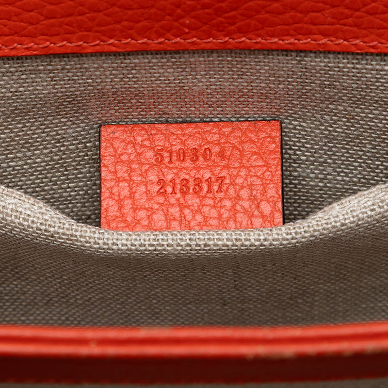 Small Dollar Calfskin Interlocking G Crossbody - Image 6