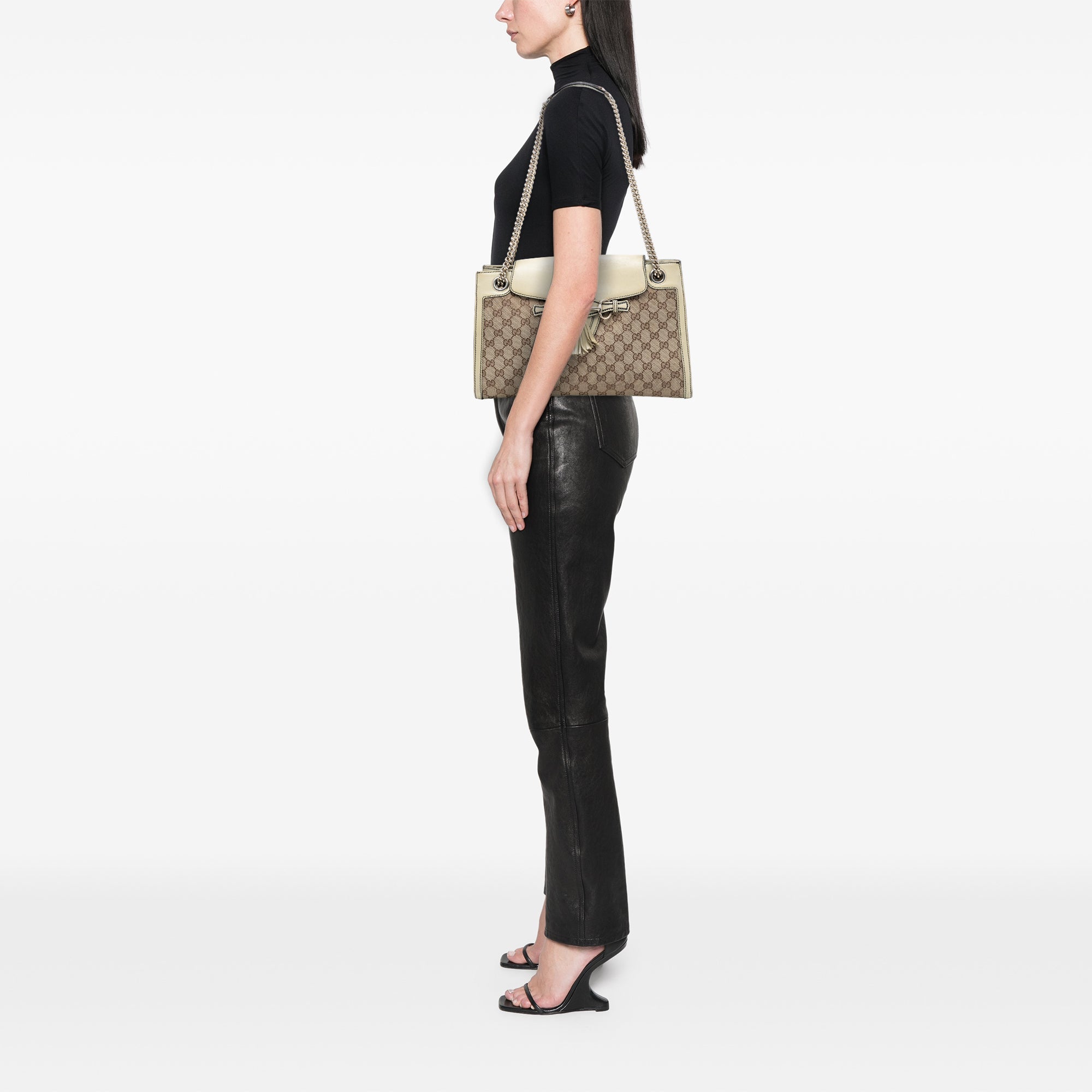 Large GG Canvas Emily Shoulder Bag - Image 8