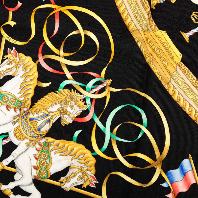 Luna Park Silk Scarf 90 - Image 3