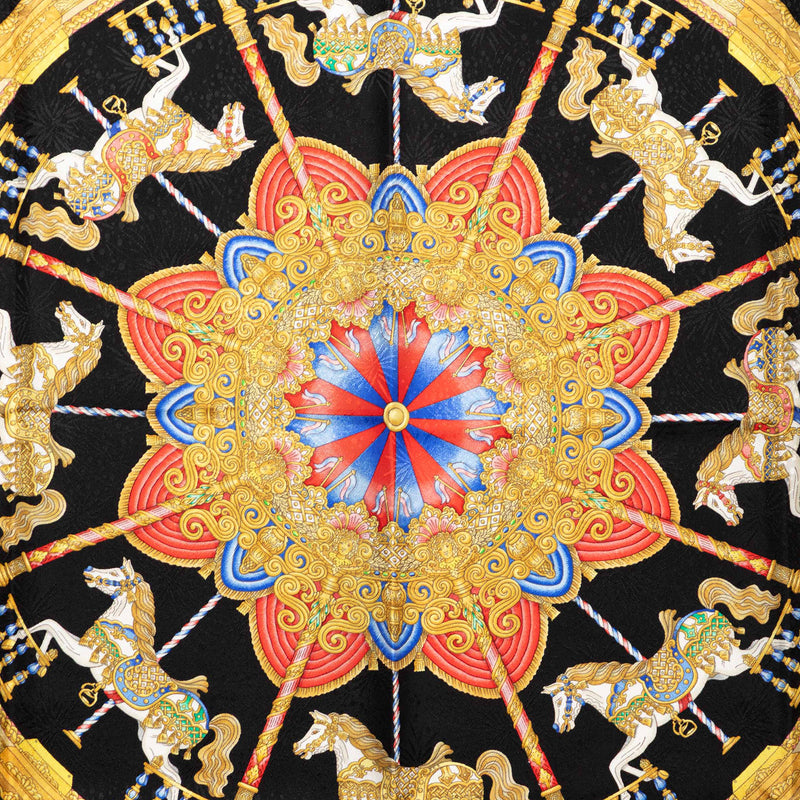 Luna Park Silk Scarf 90 - Image 7