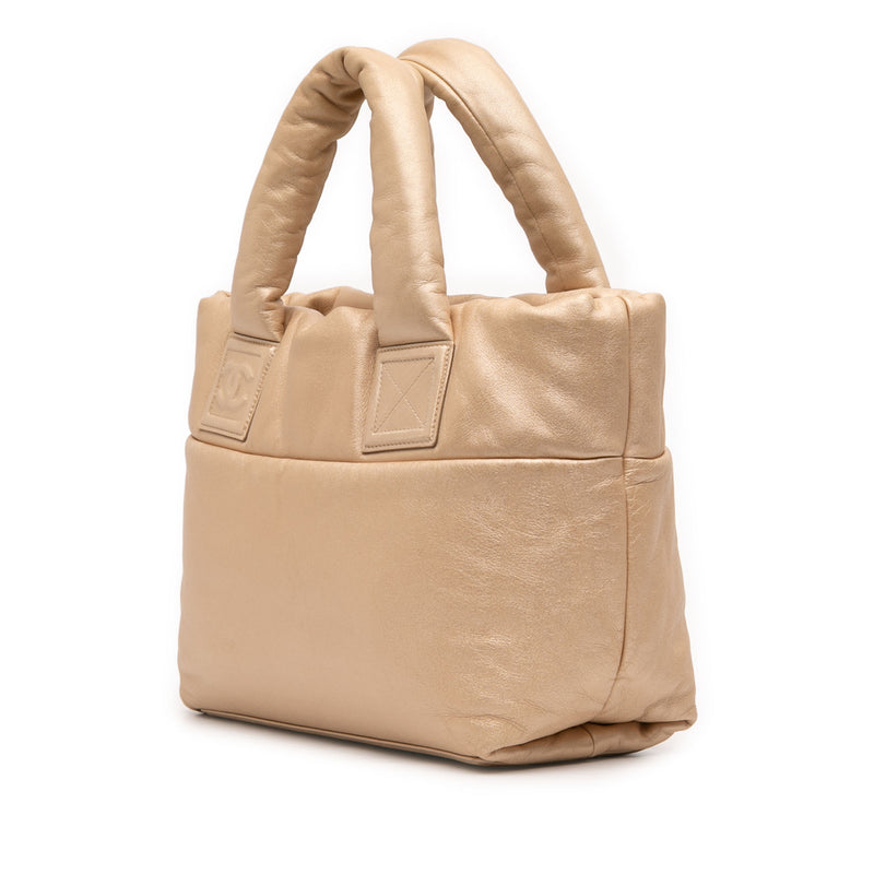 Small Lambskin Coco Cocoon Reversible Tote - Image 2