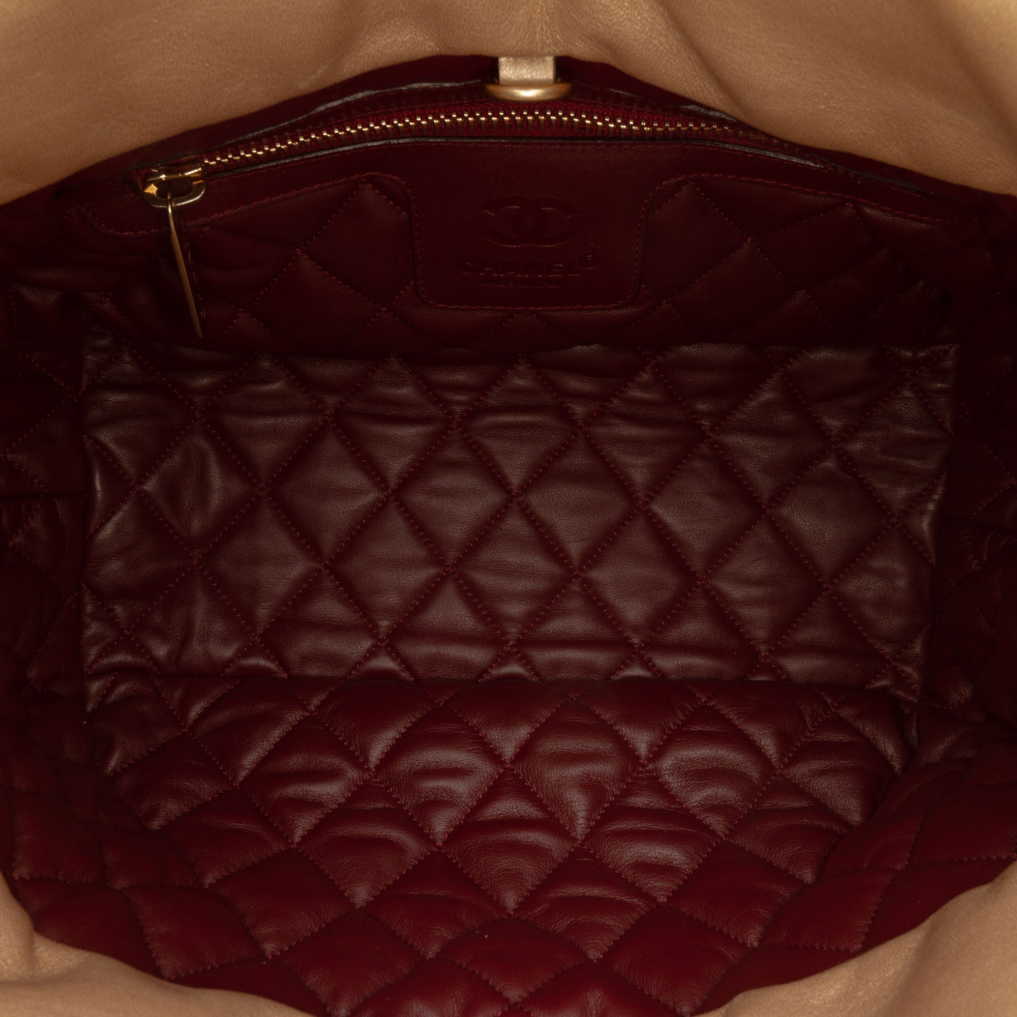 Small Lambskin Coco Cocoon Reversible Tote - Image 4