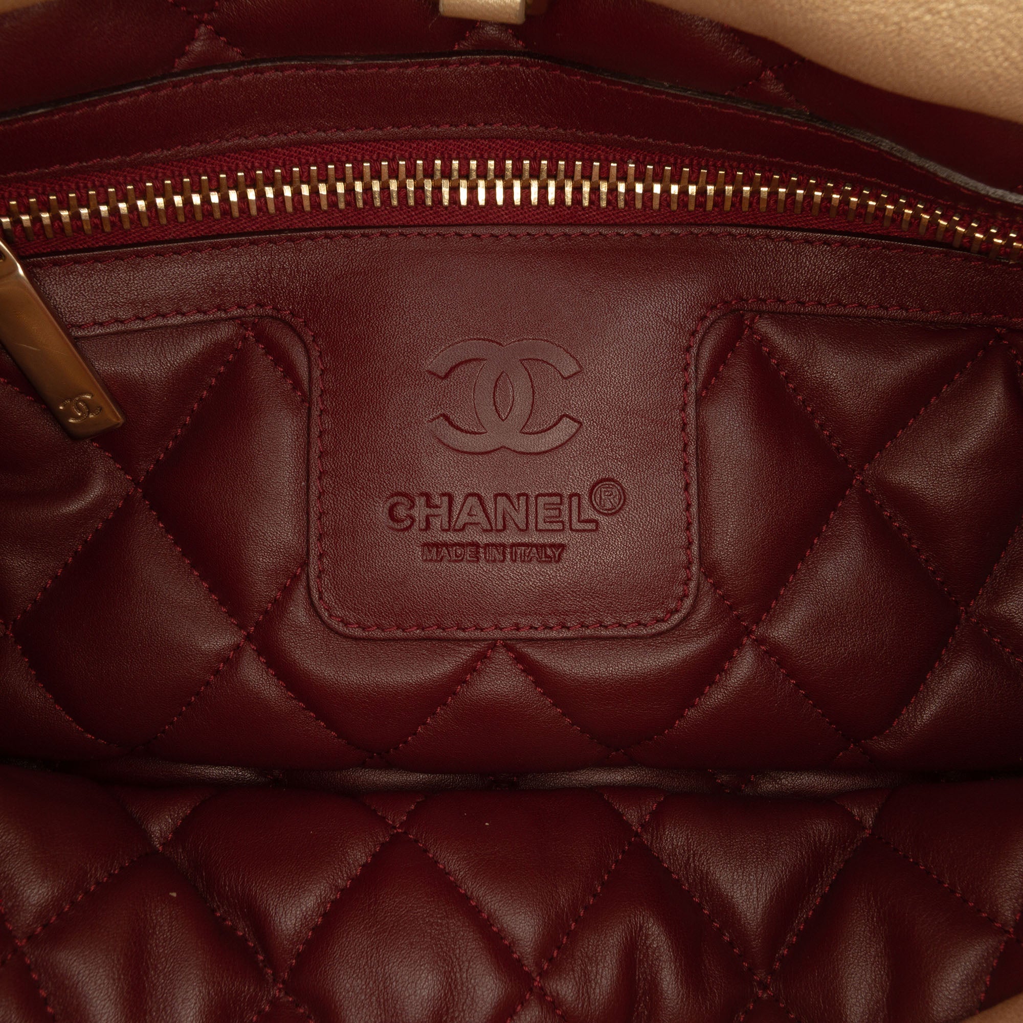 Small Lambskin Coco Cocoon Reversible Tote - Image 5