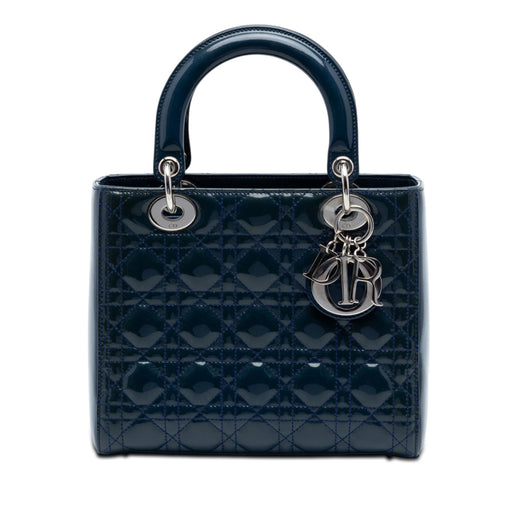 Medium Patent Cannage Lady Dior - Image 1