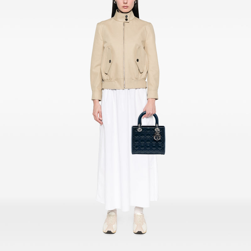 Medium Patent Cannage Lady Dior - Image 6
