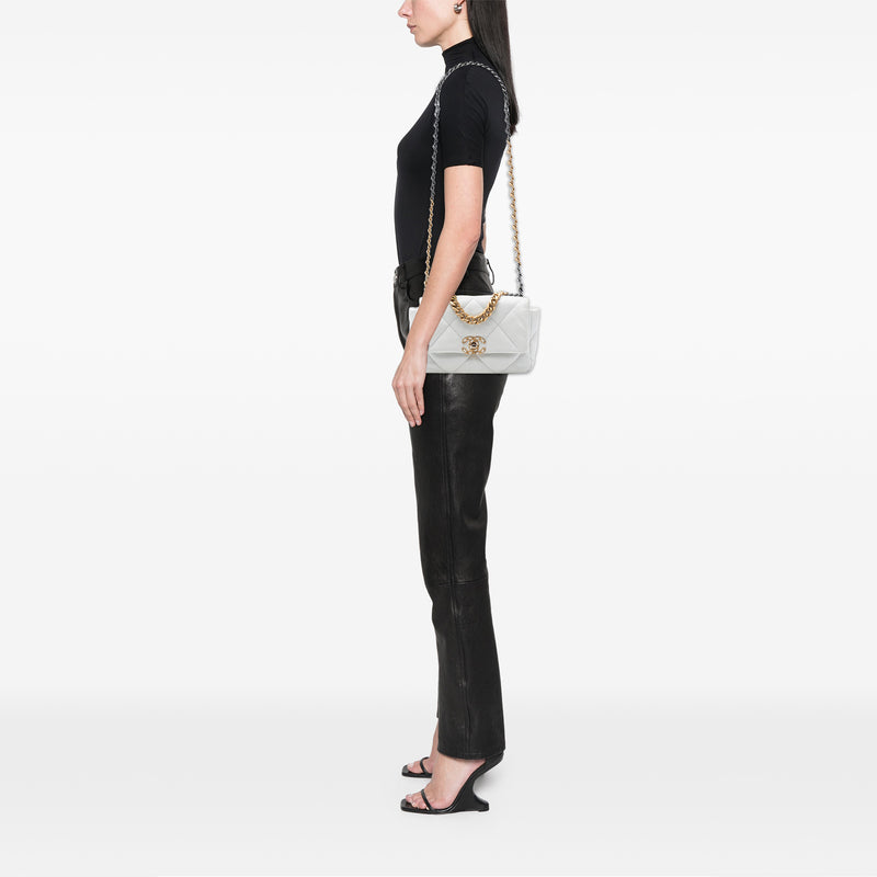 Medium Lambskin 19 Flap - Image 7