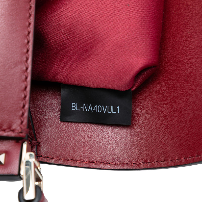 Leather Rockstud Flap Shoulder Bag - Image 5