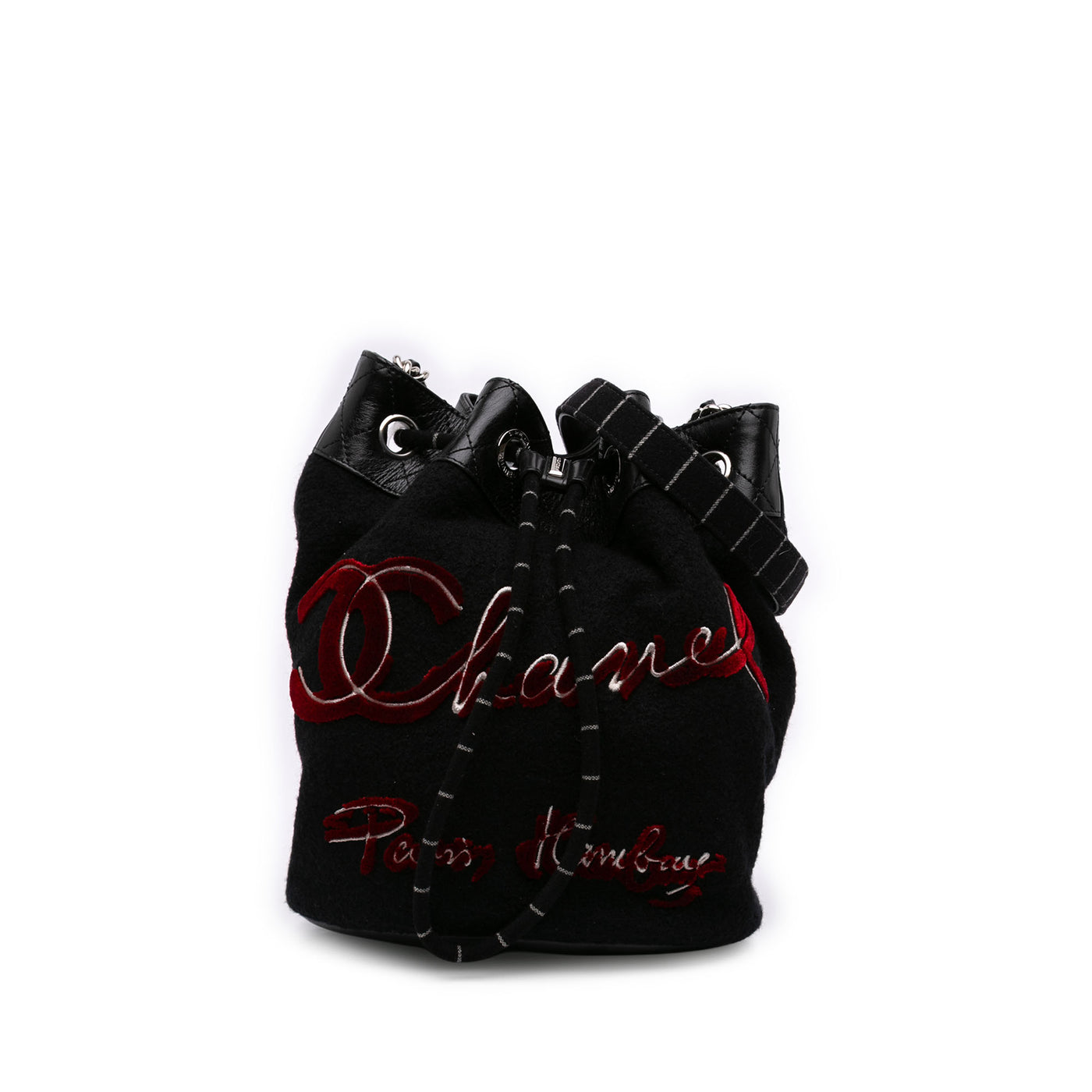 Paris Hamburg Wool Bucket Bag - Image 1
