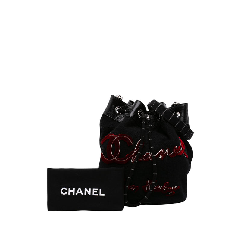 Paris Hamburg Wool Bucket Bag - Image 7