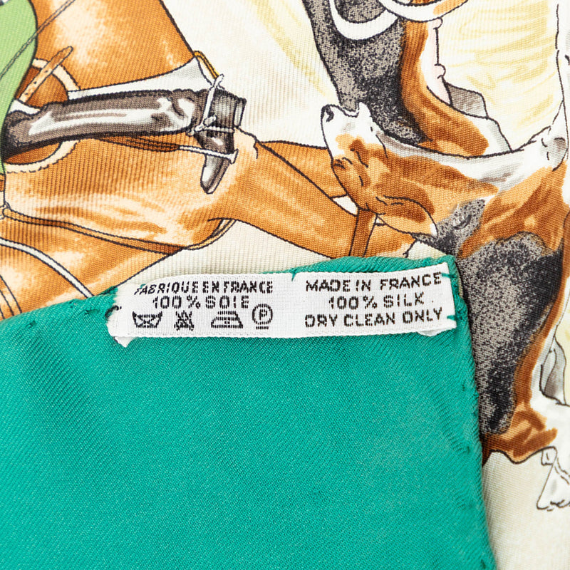 Le Laisser Courre Silk Scarf 90 - Image 5