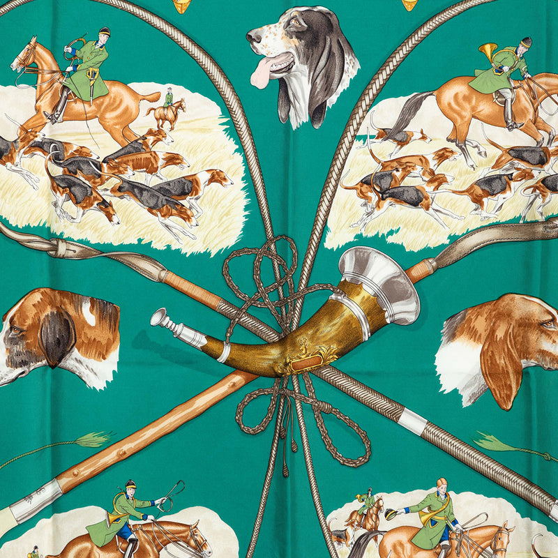 Le Laisser Courre Silk Scarf 90 - Image 7