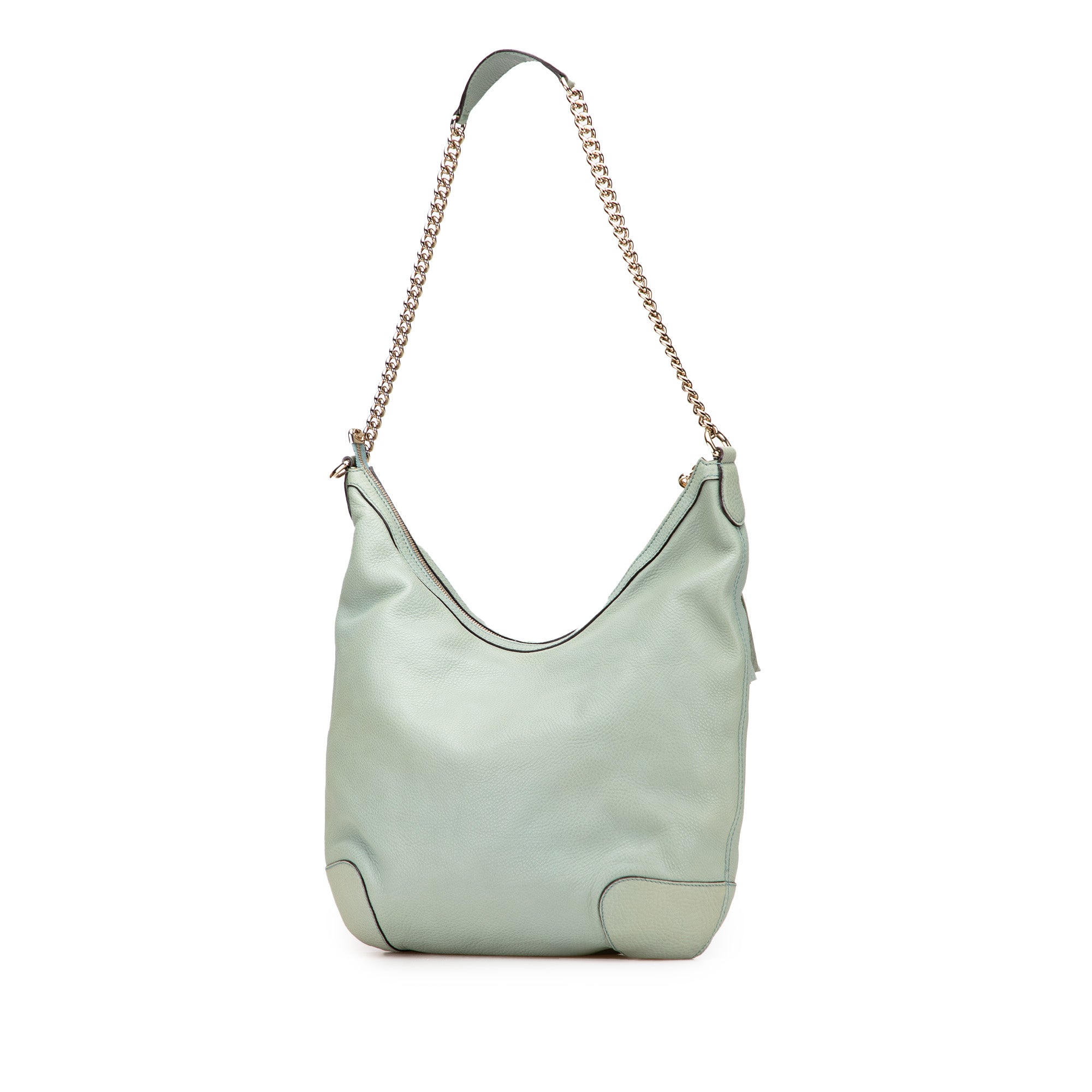 Leather Soho Chain Shoulder Bag - Image 2