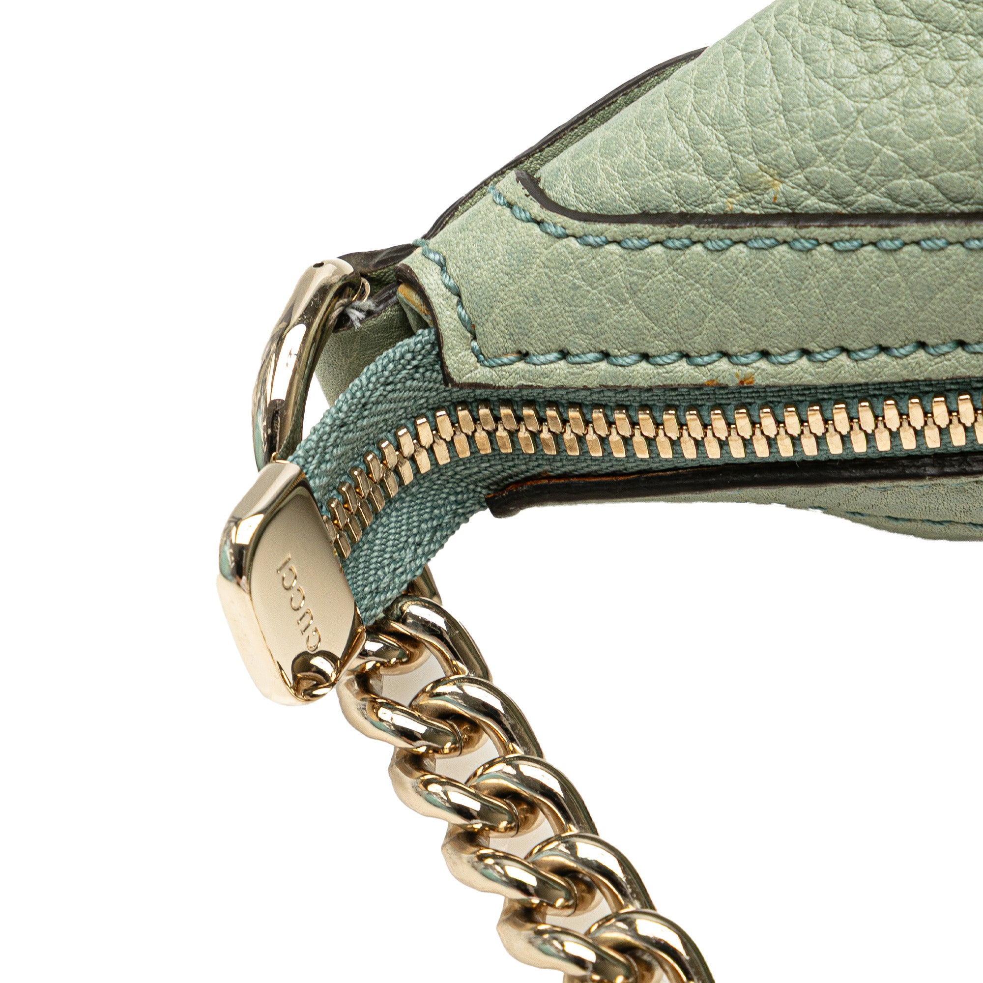 Leather Soho Chain Shoulder Bag - Image 8