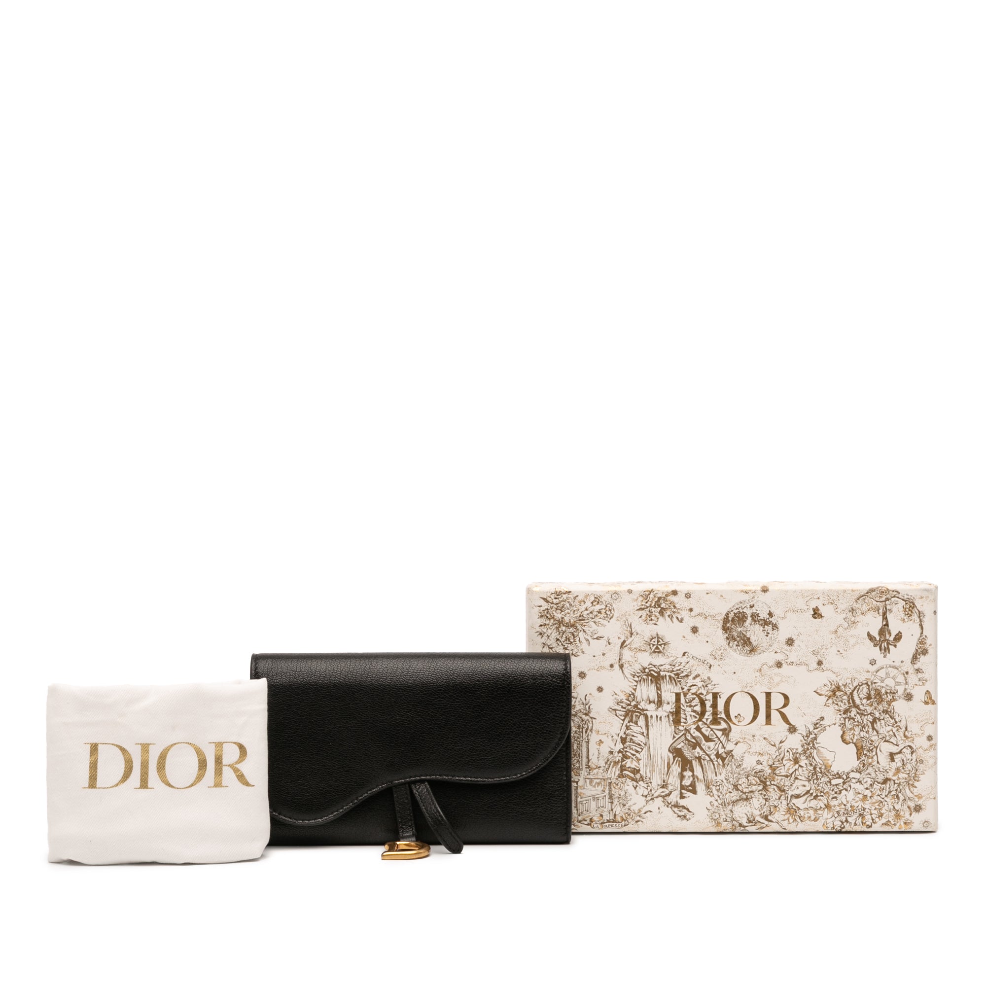 Goatskin Saddle Long Wallet - Image 11