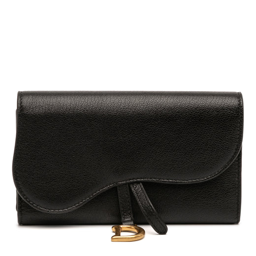 Goatskin Saddle Long Wallet - Image 1